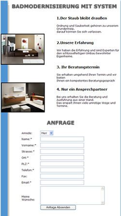 Landing Pages  -Der beste Weg erfolgreich im Netz zu werben